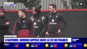 Six Nations : Berdeu appelé avec le XV de France