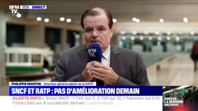 Transports: "Il y aura encore de fortes perturbations" ce mardi, selon le directeur général adjoint de la RATP