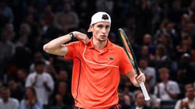 Ugo Humbert lors de la finale du Masters 1000 de Paris-Bercy, le 4 novembre 2024.