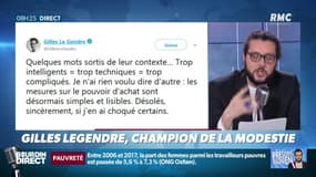 Président Magnien ! : Gilles Legendre, champion de la modestie – 18/12