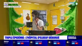 Seine-Maritime: l'hôpital d'Elbeuf débordé