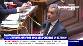 Cagnotte en soutien à la famille du policier: "Il appartient à la justice de la fermer", affirme Gérald Darmanin