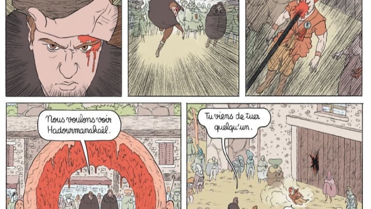 Un extrait de la BD "Alt-Life" de Thomas Cadène et Joseph Falzon