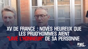 XV de France : Novès heureux que les prud'hommes aient "lavé l'honneur" de sa personne