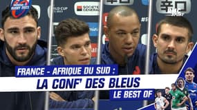 France - Afrique du Sud : Ollivon, Ramos, Jalibert et Fickou en conf'