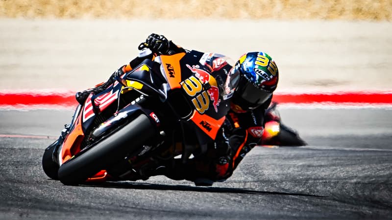 Brad Binder en avril 2023