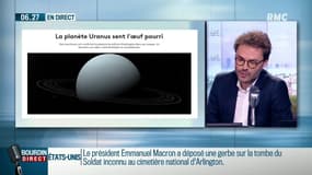 Si vous voyagez vers Uranus, attention à l'odeur... de pet