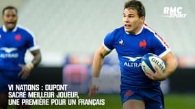 VI Nations : Dupont sacré meilleur joueur, une première pour un Français