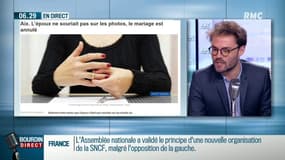 Il ne sourit pas sur la photo officielle? Le mariage est annulé!