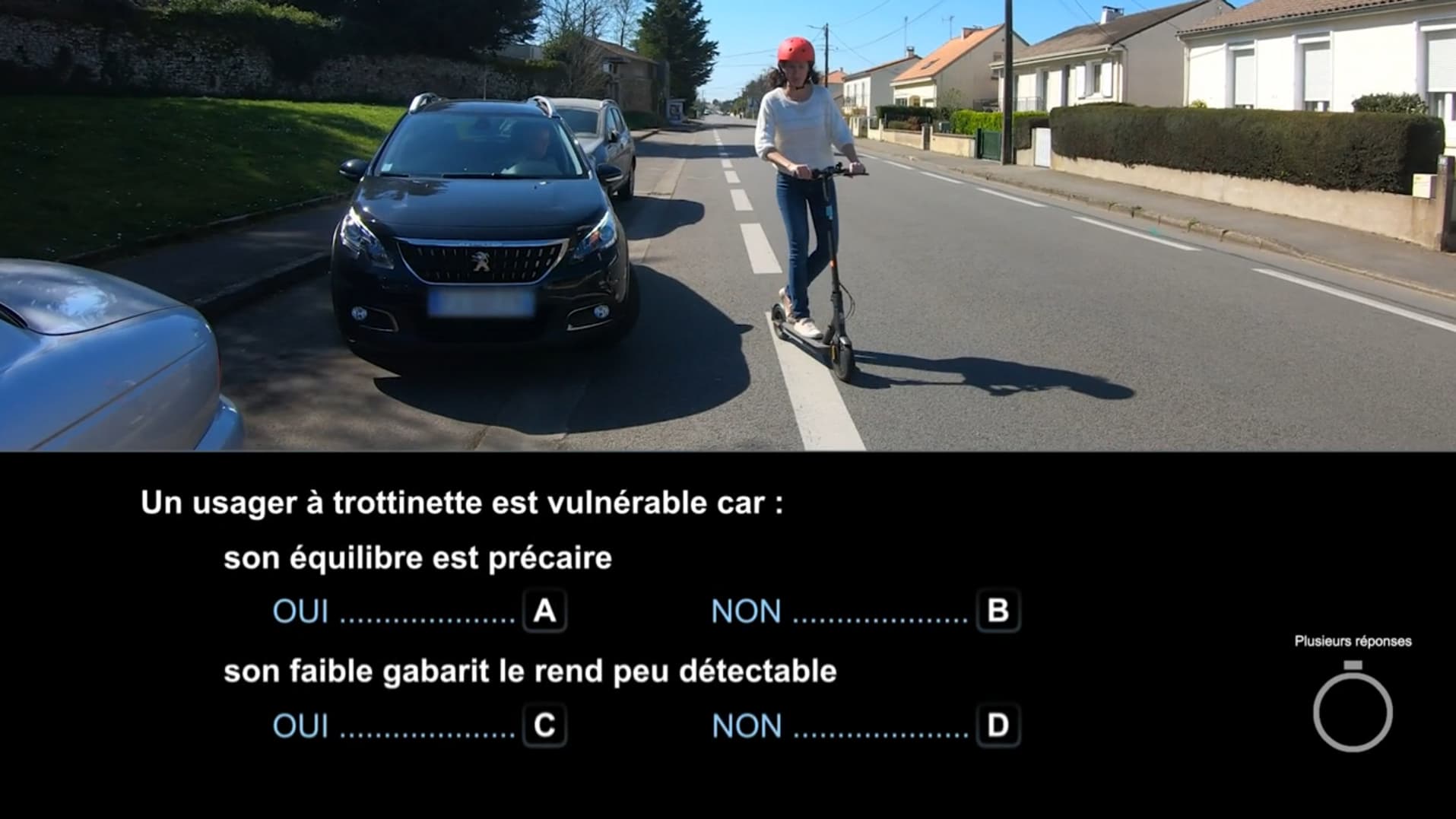 Les nouvelles questions du code de la route prennent en compte le développement des nouvelles mobilités.