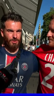  PSG-Inter: les fans parisiens mettent l’ambiance avant la finale de Ligue des champions 