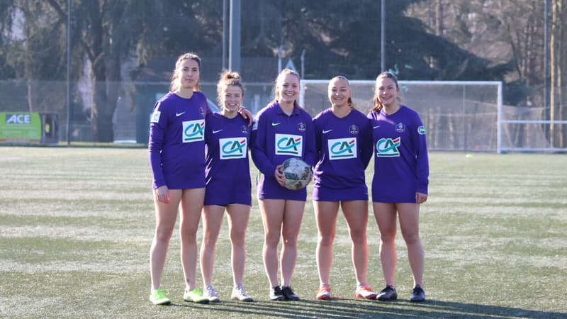 Les joueuses du CPB Bréquigny
