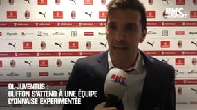 OL-Juventus : Buffon s'attend à une équipe lyonnaise expérimentée 
