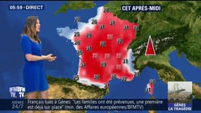 Une belle journée sur toute la France avec un pic de chaleur attendu en fin d'après-midi