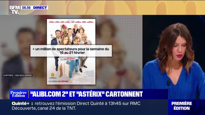 Les films "Alibi.com 2" et "Astérix" cartonnent encore au cinéma