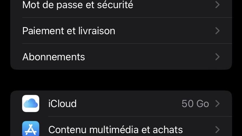 Démarche pour activer la localisation sur les appareils Apple.