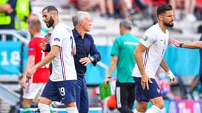 Karim Benzema et Olivier Giroud