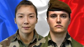 Le sergent Yvonne Huynh et le brigadier Loïc Risser ont été tués en mission ce samedi 2 janvier 2021.

