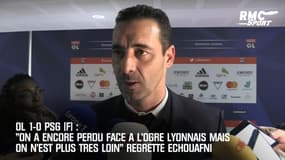 OL 1-0 PSG (F): "On a encore perdu face à l'ogre Lyonnais mais on n'est plus très loin" regrette Echouafni