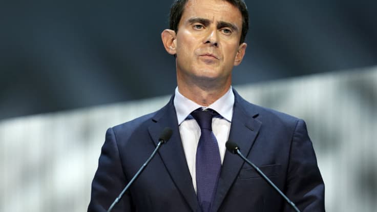 Manuel Valls à Arras, le 26 septembre 2014.
