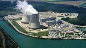 La centrale nucléaire de Nogent-sur-Seine (Aube).