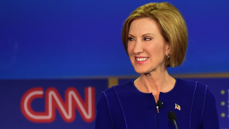 Carly Fiorina, seule femme candidate à la primaire républicaine. 