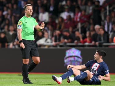 L'arbitre Johan Hamel