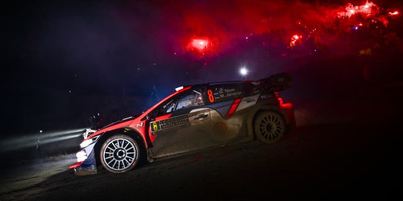 Ott Tanak au Monte Carlo 2025.