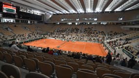 L'année précédente, Roland Garros c'était déroulée à huis clos en raison de l'épidémie de coronavirus