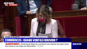Isabelle Valentin (LR) sur les commerces: "Quand vous aurez tué la majeure partie de nos commerces, vous aurez tué l'âme et la dynamique de nos territoires"