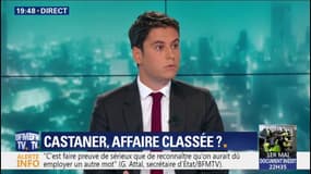 Gabriel Attal: '"Les forces de l'ordre font un travail remarquable sous une très grosse pression"