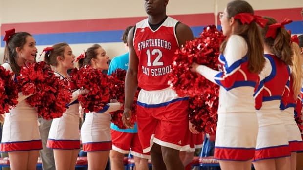 Zion Williamson au lycée sous le maillot de la Spartanburg Day School