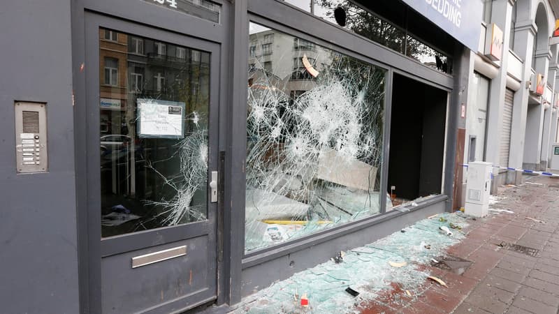 Dégâts à Bruxelles après les échauffourées