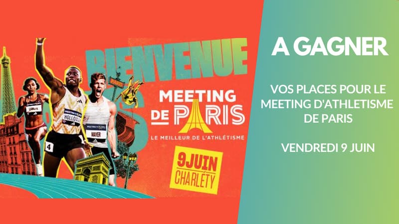 A gagner : vos places pour le meeting exceptionnel d'athlétisme à Paris
