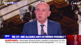 Législatives: pour le sénateur Claude Malhuret, le RN et LFI, "c'est les mêmes"