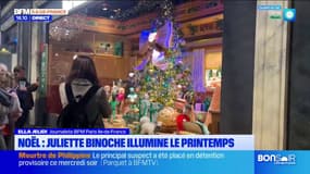 Le Printemps Haussmann inaugure ses vitrines de Noël