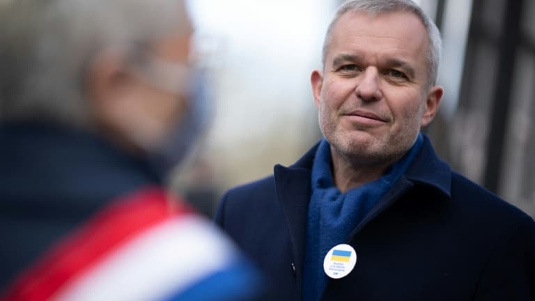 Le député LREM François de Rugy, le 4 mars 2022 à Nantes