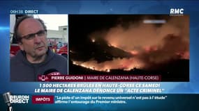 Incendies en Corse: "C'est une catastrophe", la colère du maire de Calenzana sur RMC