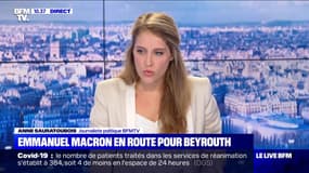 Emmanuel Macron en route pour Beyrouth - 06/08