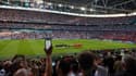 Le stade de Wembley lors du match Angleterre-Danemark, à Londres le 7 juillet 2021