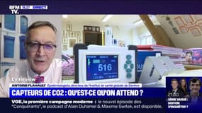 Covid-19: l'épidémiologiste Antoine Flahault rappelle "qu'on peut éviter des contaminations en très grand nombre en ventilant mieux les pièces"