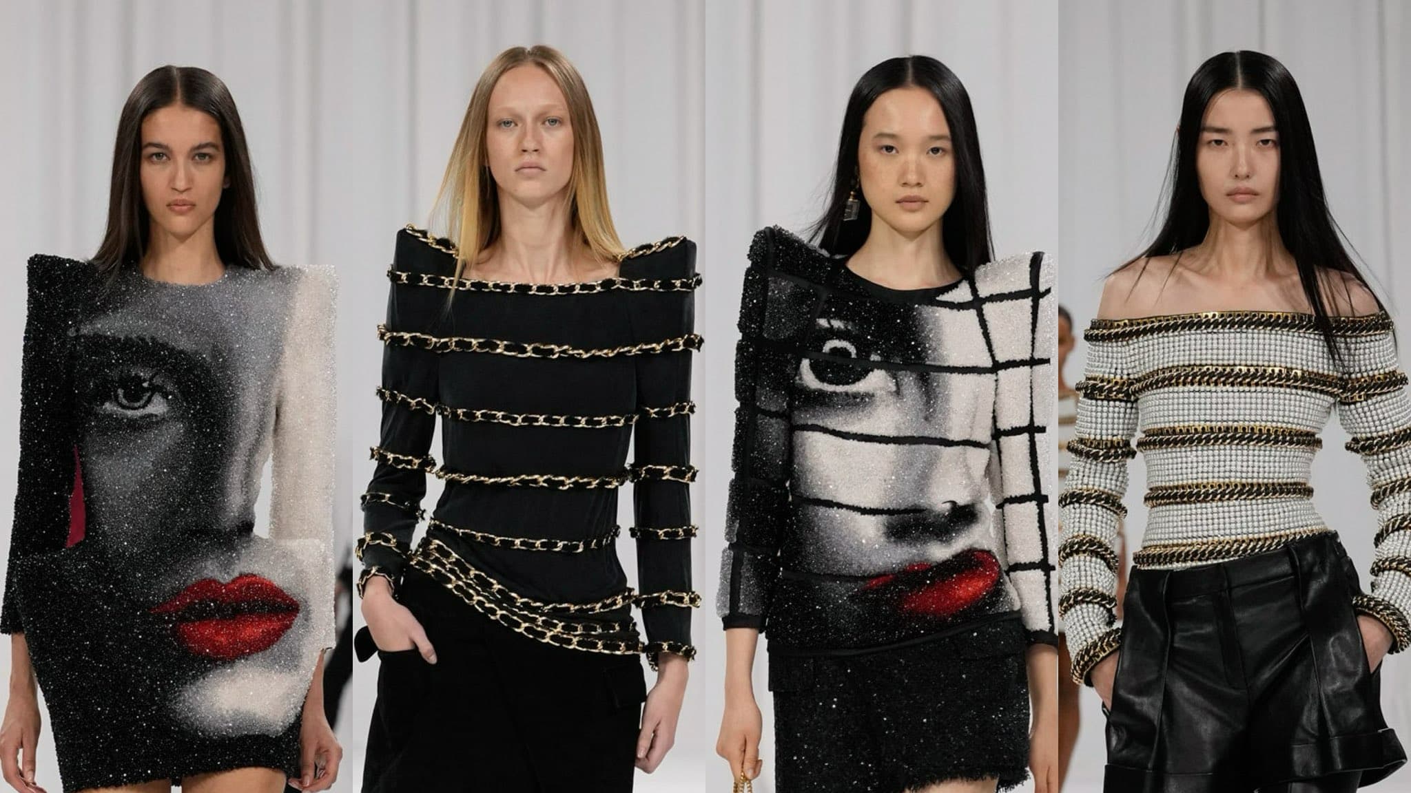 Balmain printemps-été 2025