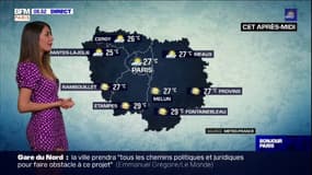 Météo: une journée lumineuse mais nuageuse en Ile-de-France, des températures en hausse avec 27°C à Paris