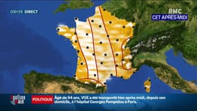 La météo du mardi 15 septembre: des températures encore très élevées