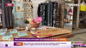 Nice: des commerçants affichent des photos de voleurs sur leurs vitrines