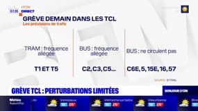 Lyon: le trafic perturbé vendredi sur le réseau TCL en raison d'une grève