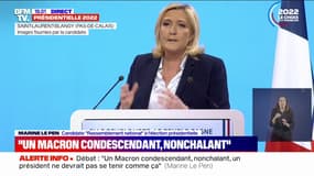 Marine Le Pen dénonce "l'anathème d''extrême droite' répété à tort et à travers"