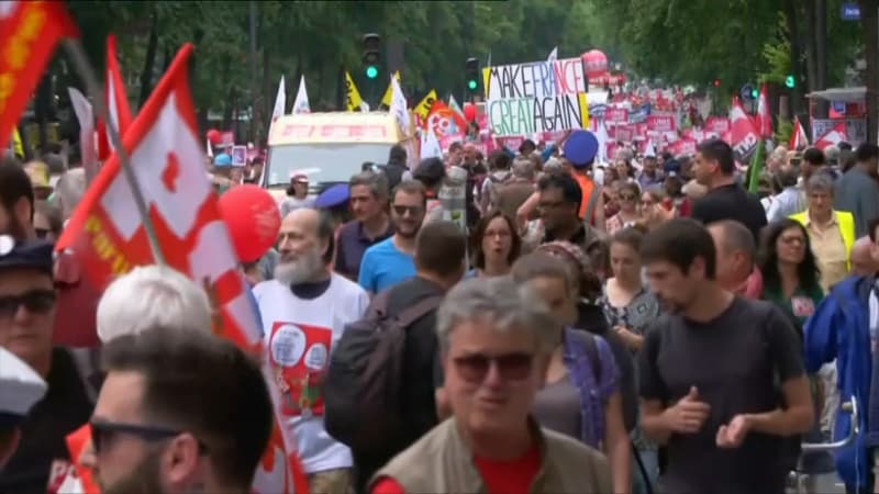 "Marée populaire" organisée à Paris le 26 mai 2018