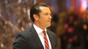 Pete Hegseth, présentateur de Fox News en passe de devenir ministre américain de la Défense, ici en novembre 2016 à New York 