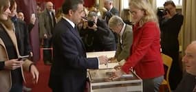 Régionales : Nicolas Sarkozy a voté à Paris